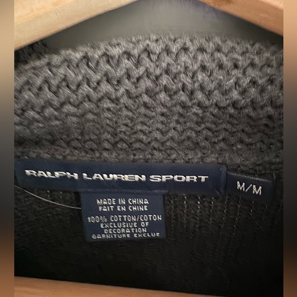 Ralph Lauren sport grey sweater - Picture 4 of 4